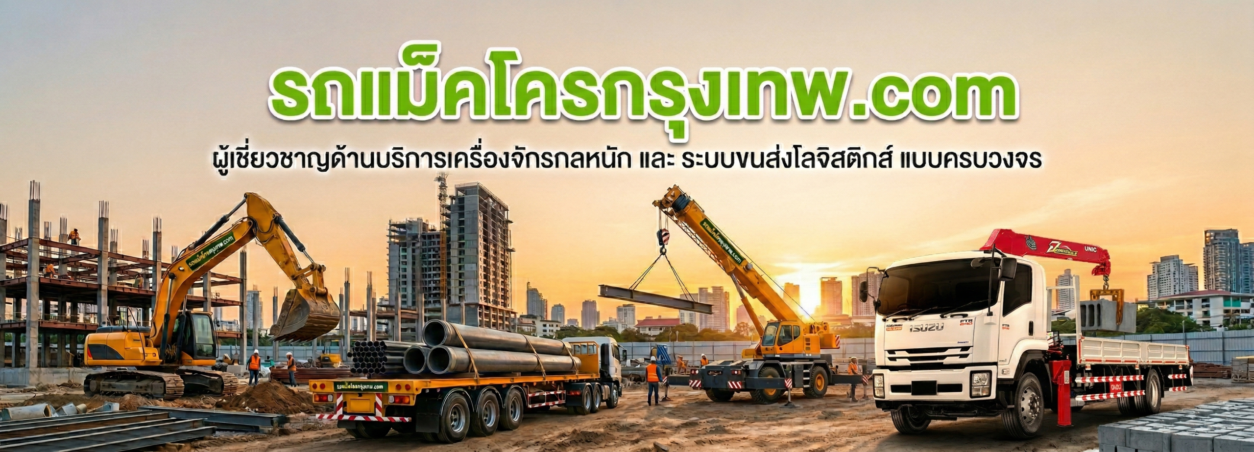 รถแม็คโครกรุงเทพ 1 scaled